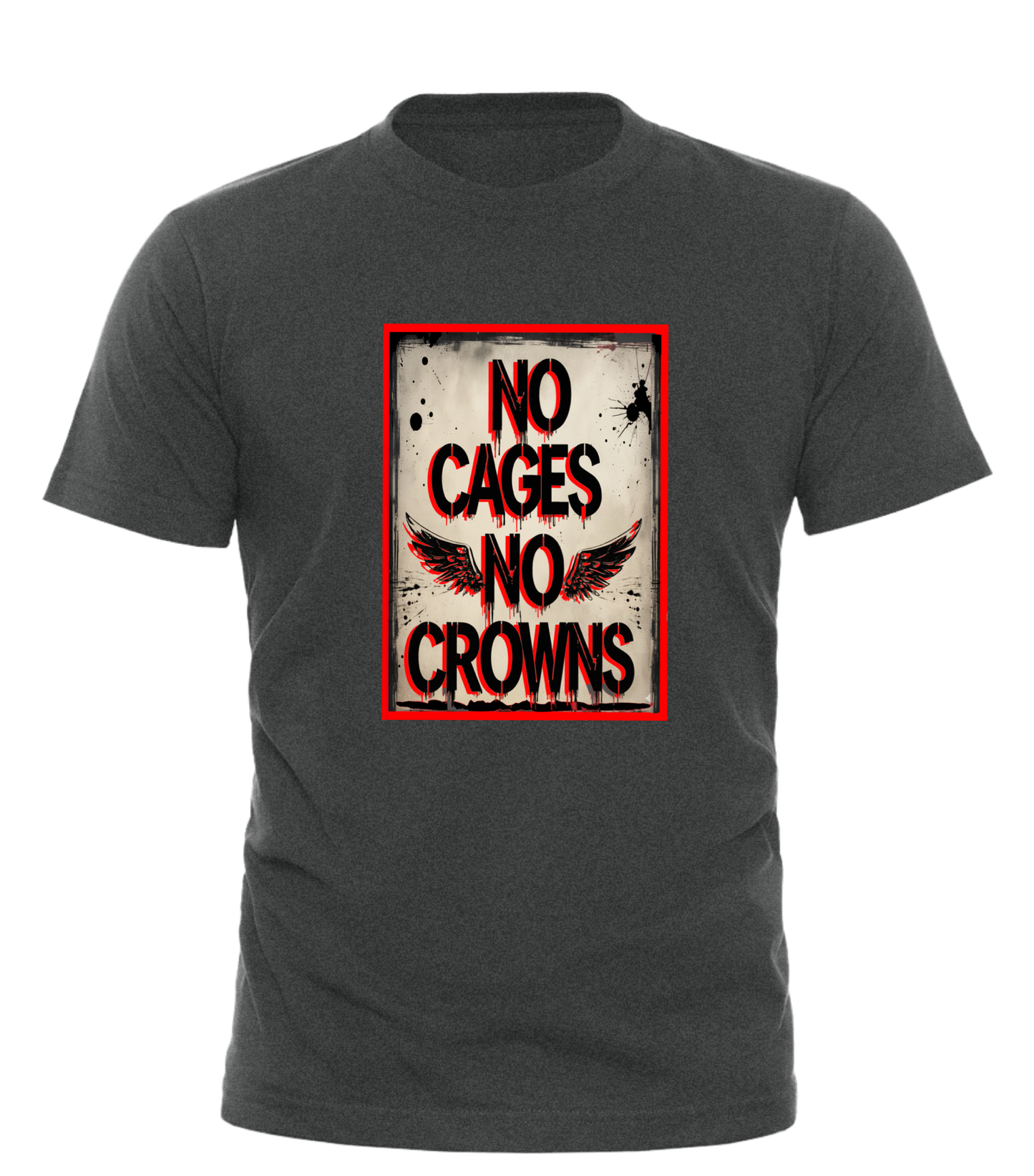 No Cages No Crowns Logo Tshirt