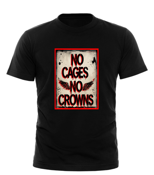 No Cages No Crowns Logo Tshirt